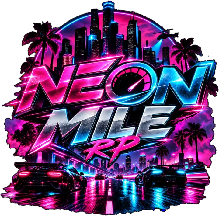 Neon Mile RP logo